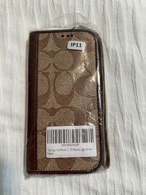 COACH iPhone IP 11 Flip Wallet Phone case